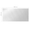 vidaXL Cubierta de piscina PE plateado 488x244 cm