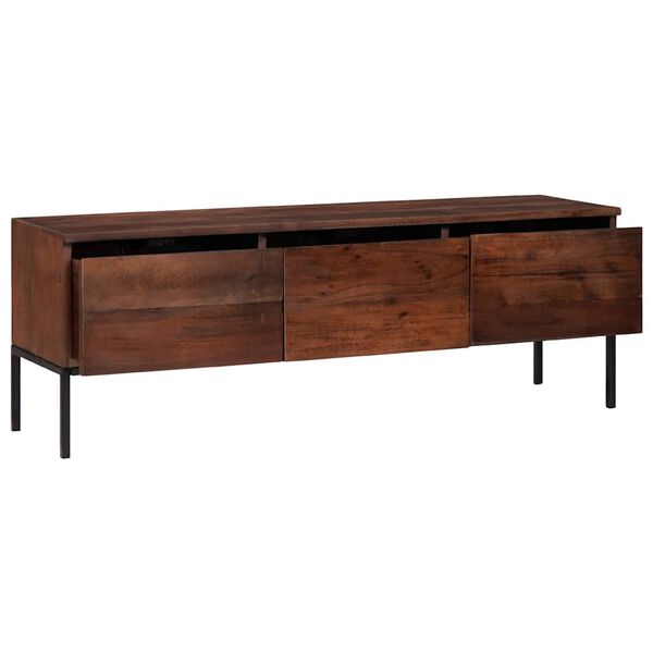 vidaXL Gabinetes y estantes de almacenamiento de medios con estante