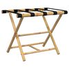 vidaXL Soporte plegable para maletas bamb&uacute; 62x42x50,5 cm