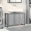 vidaXL Gabinete de Ba&ntilde;o con almacenamiento Gris Sonoma 90 x 30 x 60 cm