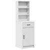 vidaXL Mesa de tocador con cajón 2 pcs Blanco 78.5 x 41 x 135 cm