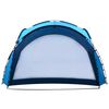 vidaXL Carpa de fiesta con LED y 4 paredes laterales azul 3,6x3,6x2,3m