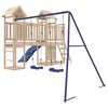 vidaXL Parque infantil de exterior madera maciza de pino
