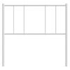 vidaXL Cabecero de metal blanco 90 cm
