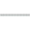 vidaXL Cerca de alambre con brida verde 1,4x25 m