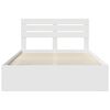 vidaXL Estructura de cama 160 x 200 cm Madera de pino macizo