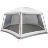vidaXL Carpa para piscina con desmontables y paredes azul 618x532 cm