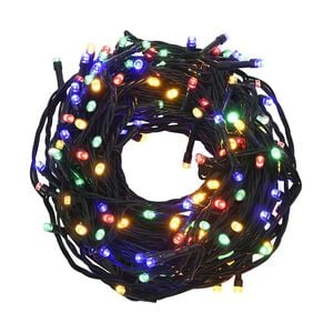 vidaXL Cadena de luces con 400 LEDs 40 m 8 efectos de luz de colores