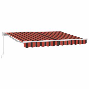 vidaXL Estructura del Toldo Naranja y Negro 250 x 200 cm