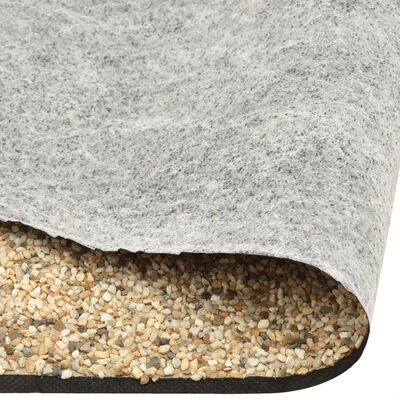 vidaXL Revestimiento de piedra color arena natural 800x60 cm