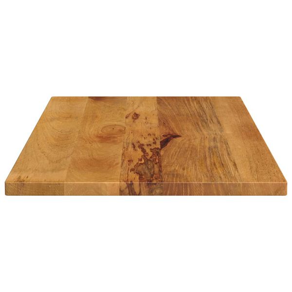 vidaXL Tablero de mesa rectangular madera maciza mango 90x70x3,8 cm