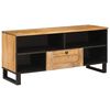 vidaXL Mueble de TV Marr&oacute;n 100 x 33 x 46 cm Madera de mango maciza