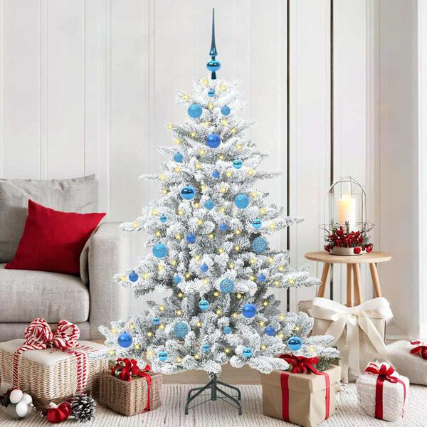 vidaXL Árbol de Navidad artificial con ramas articuladas 150 cm PVC