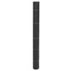vidaXL Membrana para malezas PP negra 1x50 m