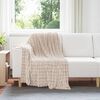 vidaXL Mantitas de Sof&aacute; 6 pcs Beige 150 x 130 cm Lana