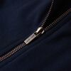 Sudadera infantil con cremallera azul marino 116