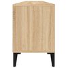 vidaXL Mueble de TV madera contrachapada roble Sonoma 150x30x44,5 cm