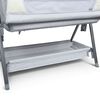 Baninni Cuna de colecho Elia 92x55x82 cm gris claro