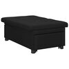 vidaXL Sof&aacute; cama desplegable Negro 194 x 50 x 82 cm tela
