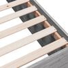 vidaXL Estructura de cama madera de ingenier&iacute;a gris Sonoma 150x200 cm