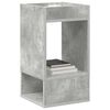 vidaXL Mesa Auxiliar Gris Concreto 30 x 30 x 56 cm