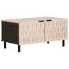vidaXL Mesa de Caf&eacute; 80 x 50 x 40 cm Madera de mango maciza