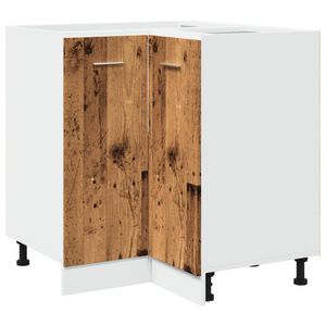 vidaXL Armario de cocina "Lyon" de madera vieja, 75,5 x 75,5 x 81,5 cm, madera de ingenier&iacute;a,