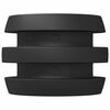 vidaXL Tacos de futbol&iacute;n 16 uds. Negro 3 x 3 x 2 cm TPE