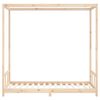 vidaXL Estructura de cama infantil madera maciza de pino 90x190 cm