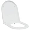 vidaXL Asiento de WC 49 x 36 x 4 cm Duroplast