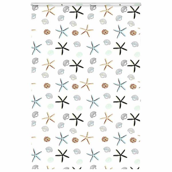 vidaXL Estor enrollable para ducha casete tela 150x240 cm ancho 146 cm