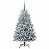 vidaXL &Aacute;rbol de Navidad artificial Verde y 150 cm PVC y Metal