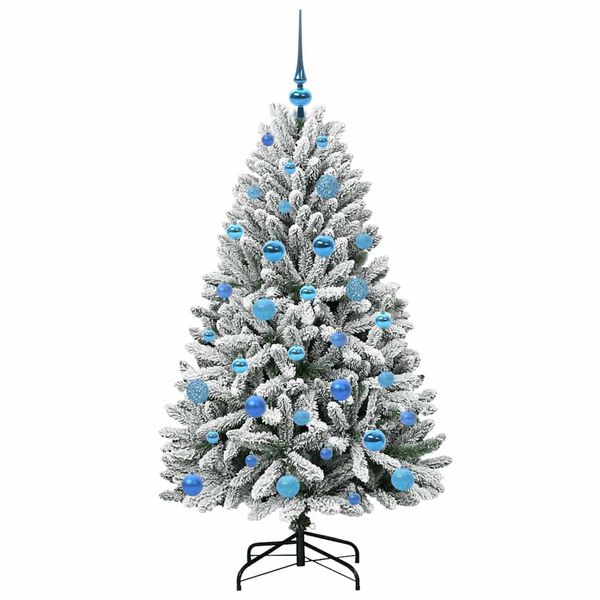vidaXL &Aacute;rbol de Navidad artificial Verde y 150 cm PVC y Metal