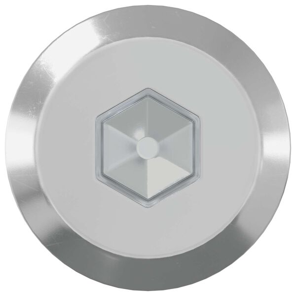 vidaXL Tornillos de Muebles 2 pcs Plateado M6 x 85 mm Acero