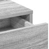 vidaXL Mesa Tocador Gris Sonoma 50 x 41 x 140 cm Madera de ingenier&iacute;a