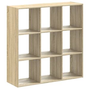 vidaXL Estanter&iacute;a madera de ingenier&iacute;a roble Sonoma 102x32x102 cm