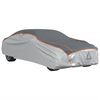 vidaXL Funda completa coche Sedan protecci&oacute;n antigranizo L gris/plata
