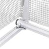 vidaXL Invernadero con estructura de acero blanco 84 m&sup2; 14x6x2,85 m