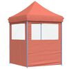 vidaXL Carpa de Fiesta Terracota 200 x 200 x 306 cm Tela Oxford