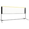 vidaXL Red de b&aacute;dminton ajustable metal 300x103x94-158 cm