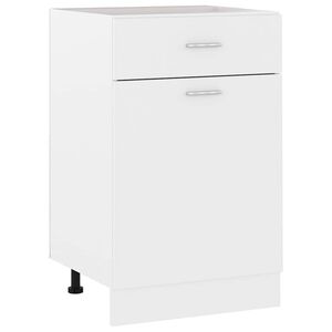 vidaXL Caj&oacute;n inferior "Lyon" blanco 50x46x81,5 cm Madera de ingenier&iacute;a