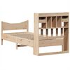 vidaXL Estructura de cama sin colch&oacute;n madera maciza pino 75x190 cm