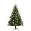 vidaXL &Aacute;rbol de Navidad Artificial Articulado 150 LEDs Verde 150 cm
