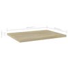 vidaXL Estante estanter&iacute;a 4 uds contrachapada roble Sonoma 40x30x1,5cm