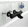 SCH&Uuml;TTE Grifo monomando ducha ba&ntilde;era con termostato LONDON negro mate