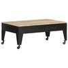vidaXL Mesa de centro de madera maciza de mango 100x60x40 cm