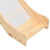 vidaXL Cama alta para ni&ntilde;os tobog&aacute;n y escalera madera pino 97x208 cm