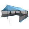 vidaXL Tienda Familiar Azul 600 x 400 x 268 cm Poli&eacute;ster y Acero