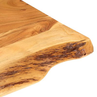 vidaXL Encimera para armario tocador madera maciza acacia 80x55x3,8cm