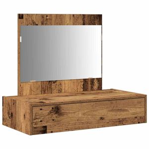 vidaXL Mesa Tocador Marr&oacute;n 83 x 40 x 70 cm Madera de ingenier&iacute;a